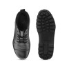 TSF Pure Leather Police Boot For Women's (724-BLK) 